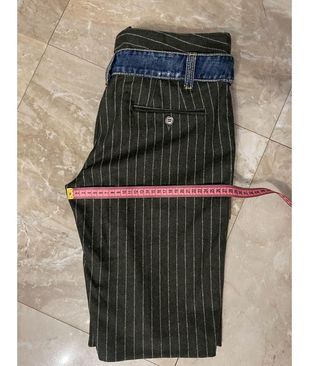 ICEBERG Зеленые шерстяные шорты, фото 7