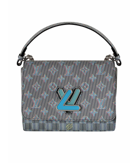 Сумка тоут LOUIS VUITTON PRE-OWNED Twist  mm m. lvp bleu daily bags