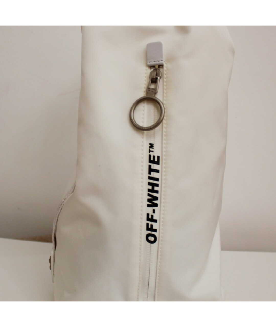 OFF-WHITE Белый рюкзак, фото 5