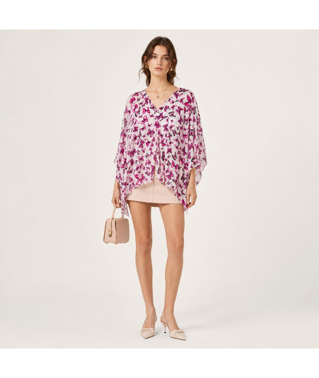 VERSACE Мульти хлопковая блузы, фото 6