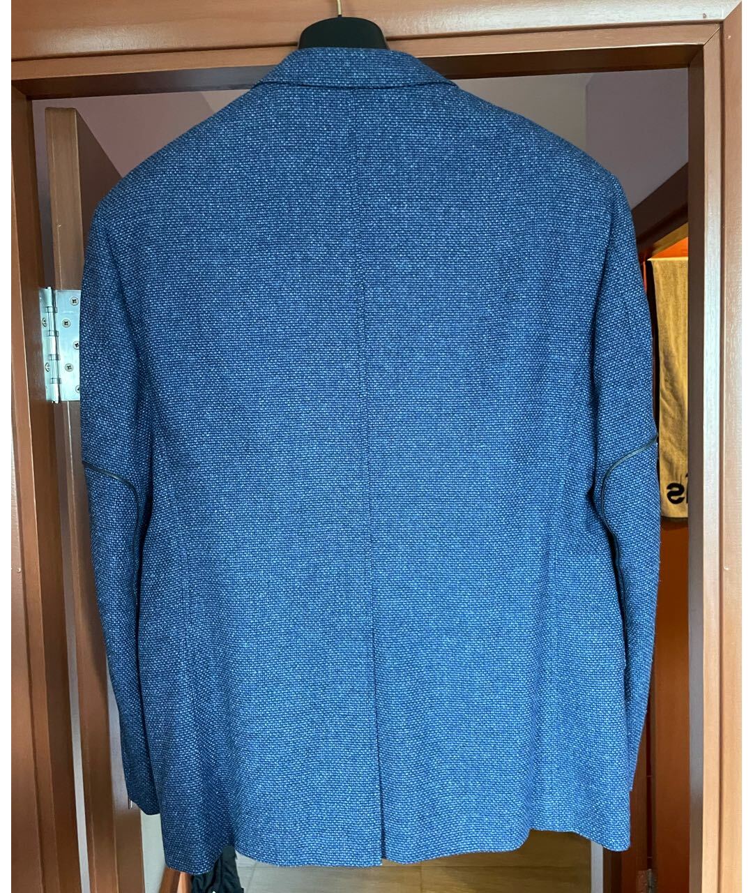 ZILLI Синий шелковый пиджак, фото 2