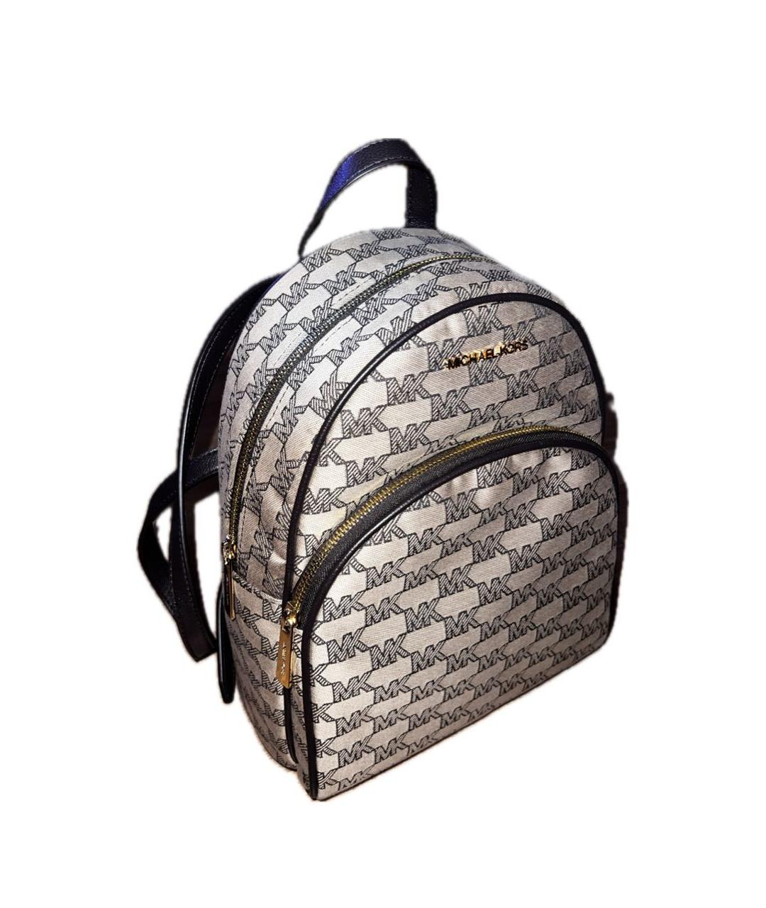 MICHAEL KORS Бежевый хлопковый рюкзак, фото 3