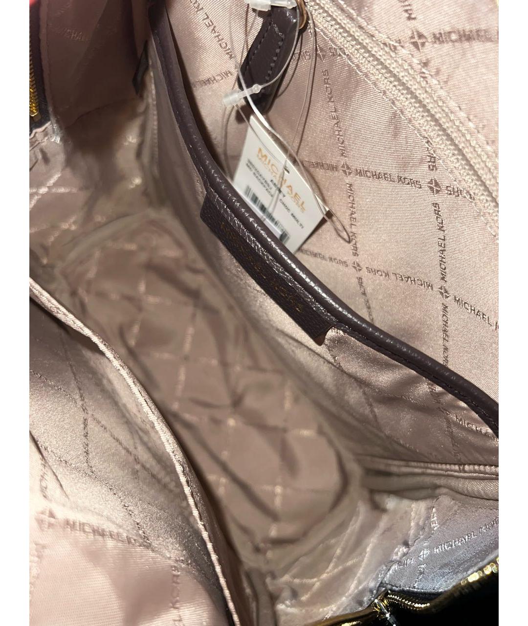 MICHAEL KORS Бежевый хлопковый рюкзак, фото 7