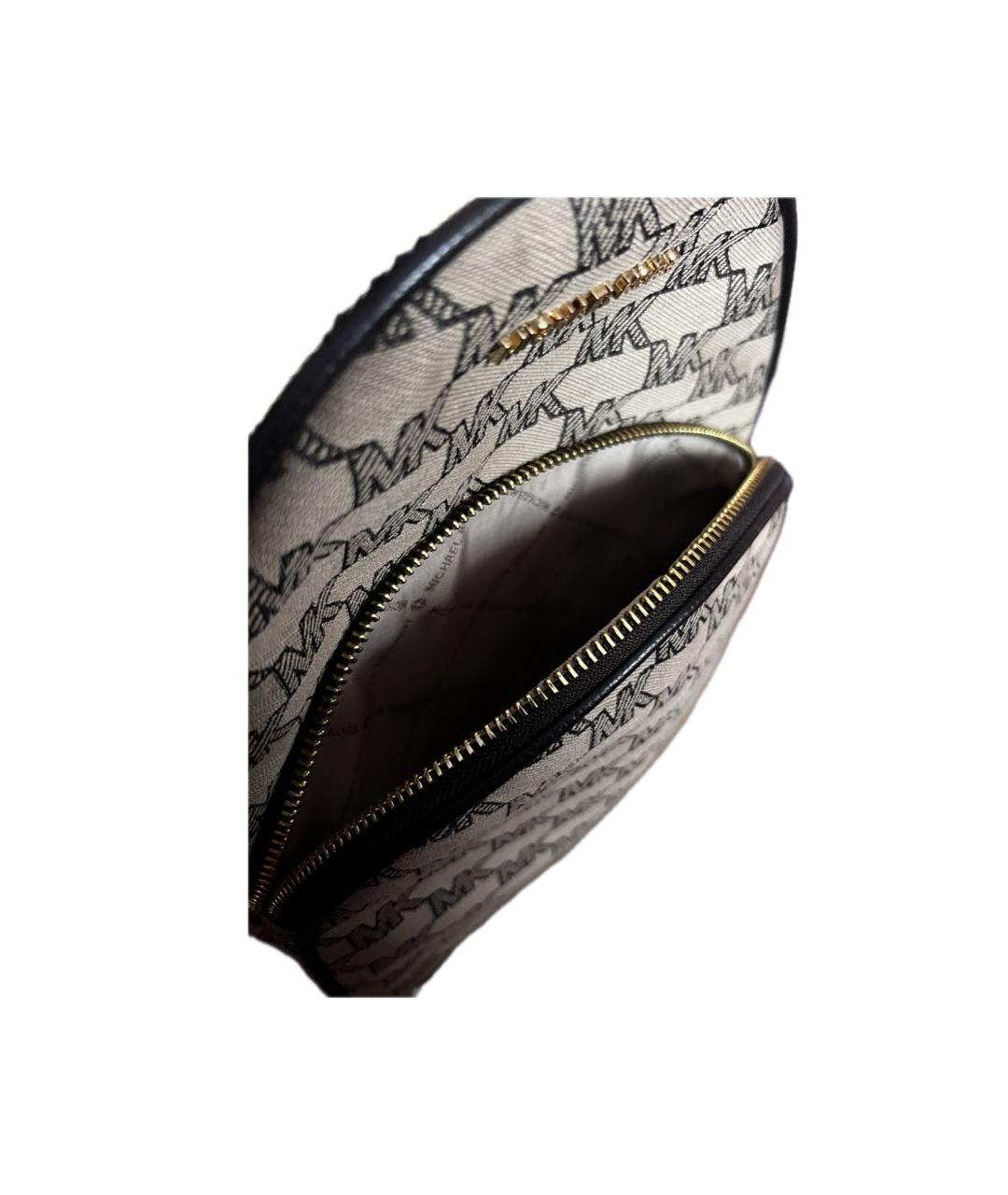 MICHAEL KORS Бежевый хлопковый рюкзак, фото 6