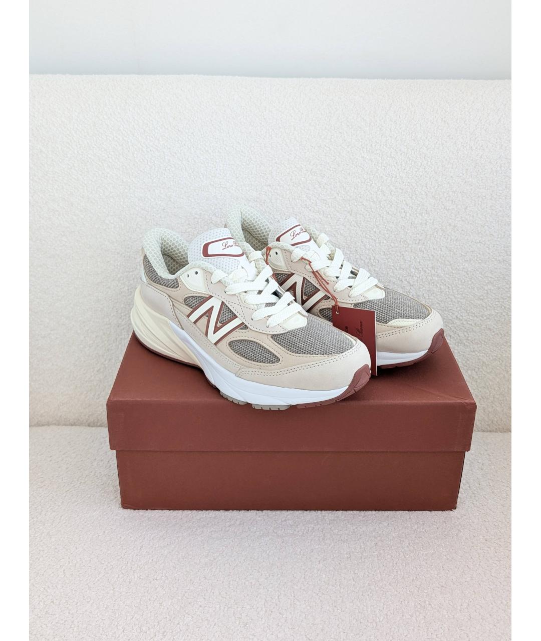 NEW BALANCE Бежевые кроссовки, фото 2