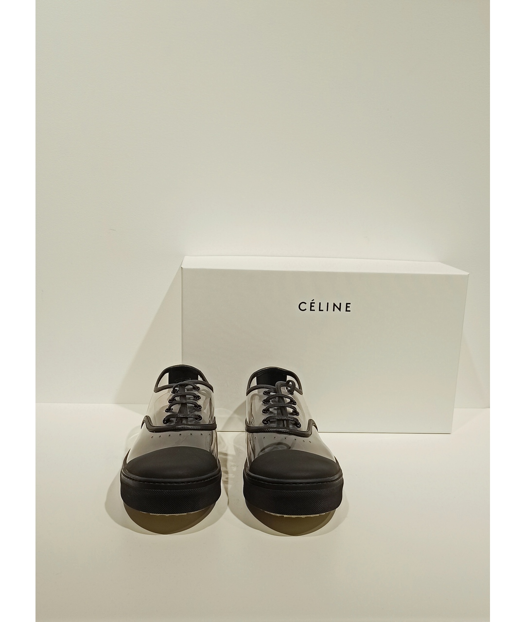 CELINE PRE-OWNED Черные кроссовки, фото 6