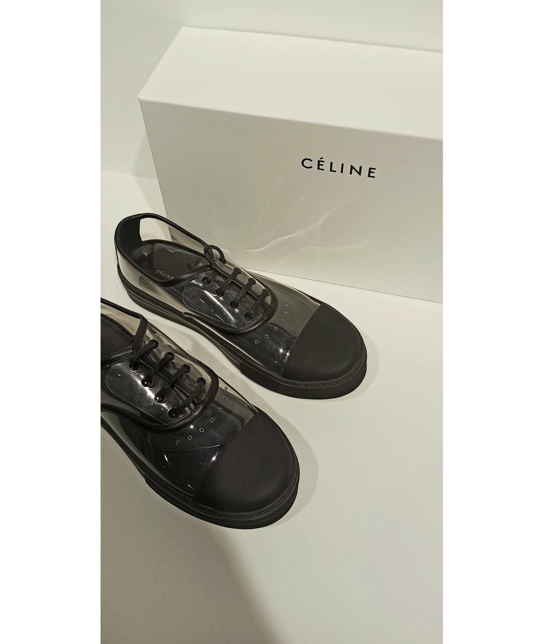 CELINE PRE-OWNED Черные кроссовки, фото 8