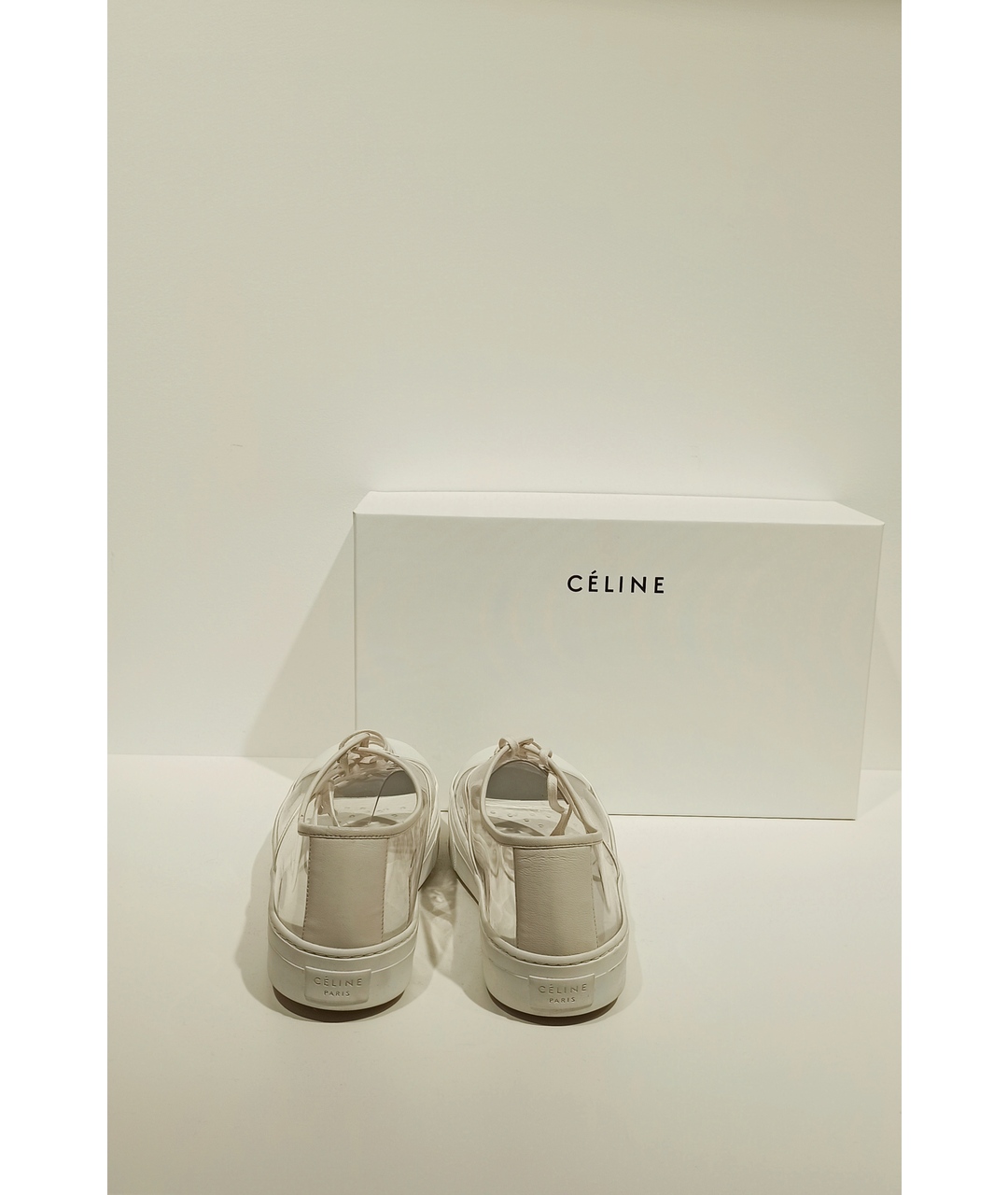CELINE PRE-OWNED Белые кроссовки, фото 7