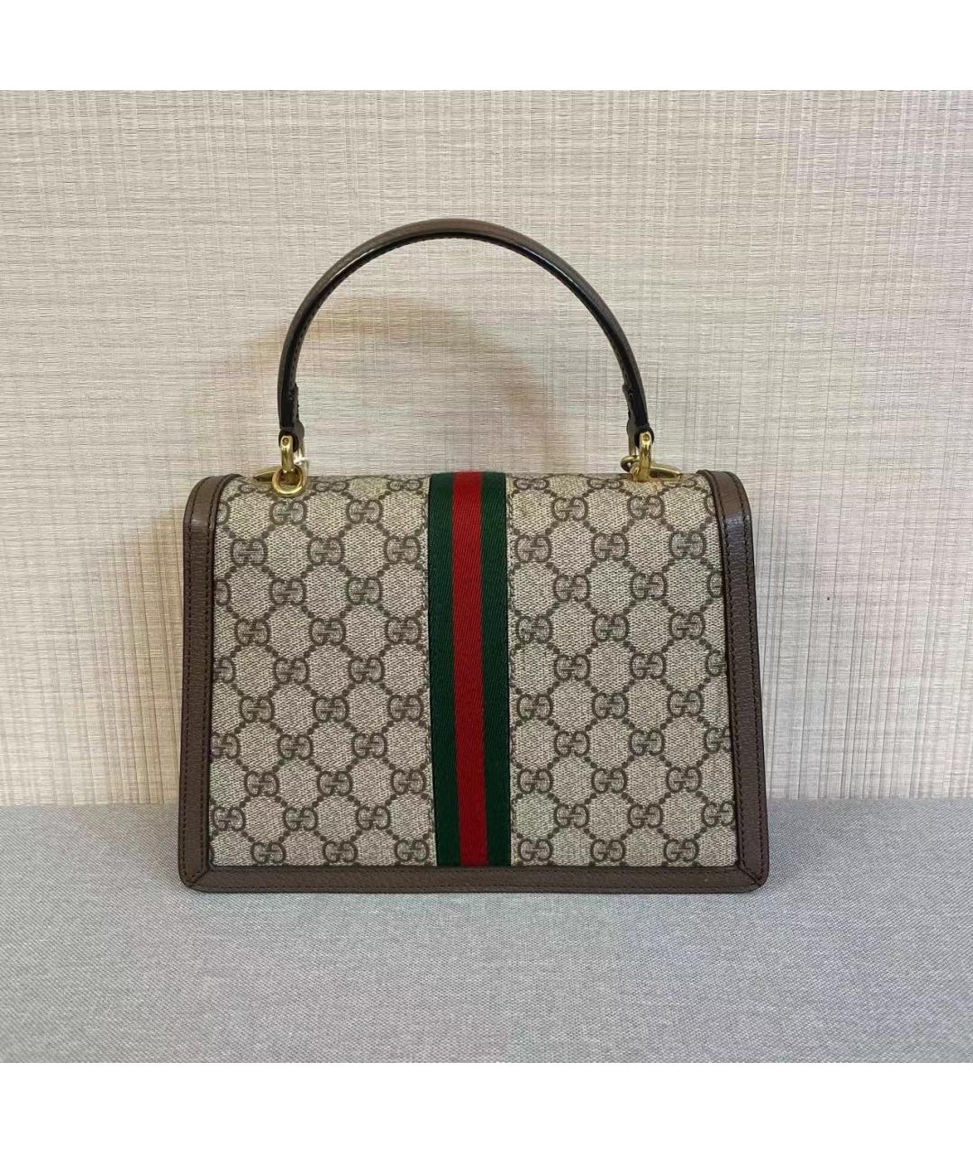 GUCCI Коричневая сумка через плечо, фото 2