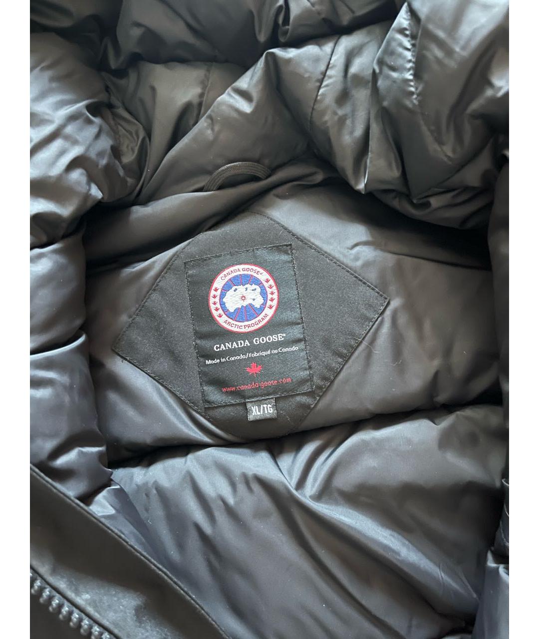 CANADA GOOSE Черная деним куртка, фото 3