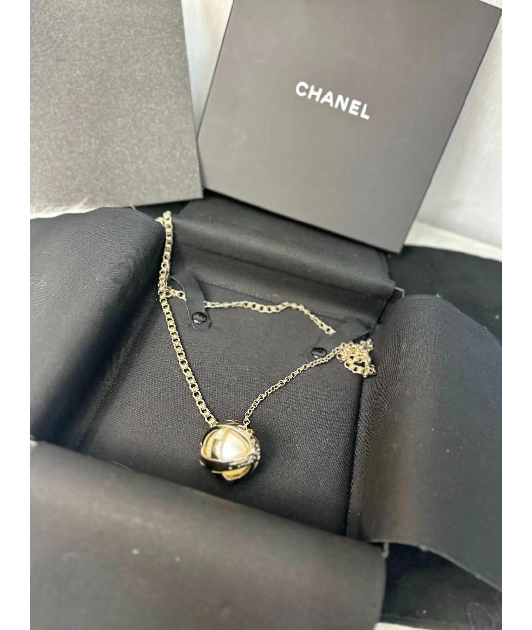 CHANEL Золотая подвеска, фото 4