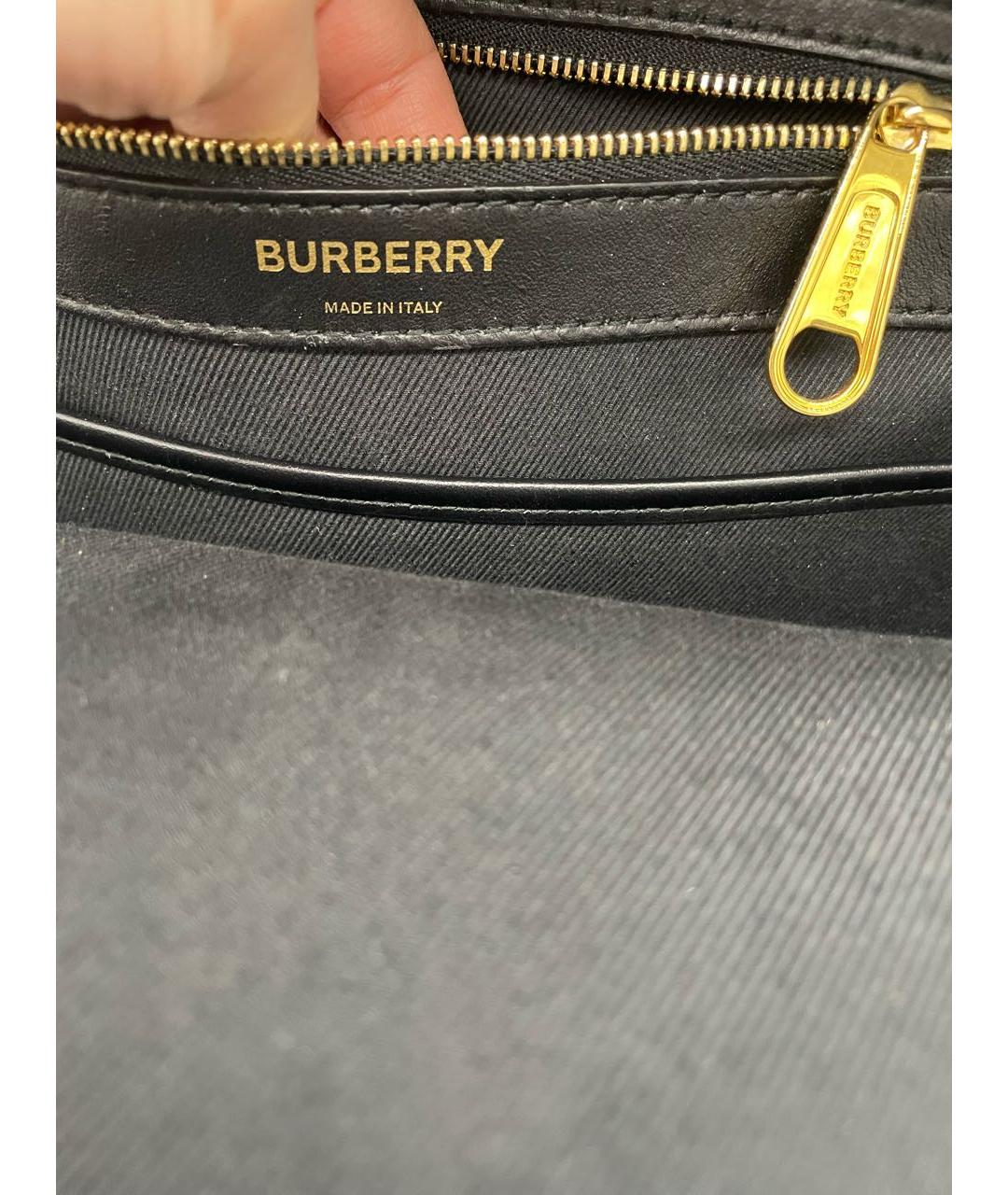 BURBERRY Коричневый кожаный рюкзак, фото 6