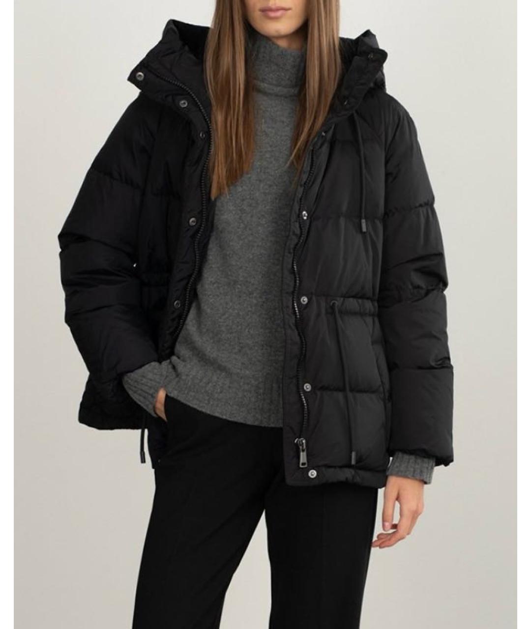 WEEKEND MAX MARA Черный пуховик, фото 3