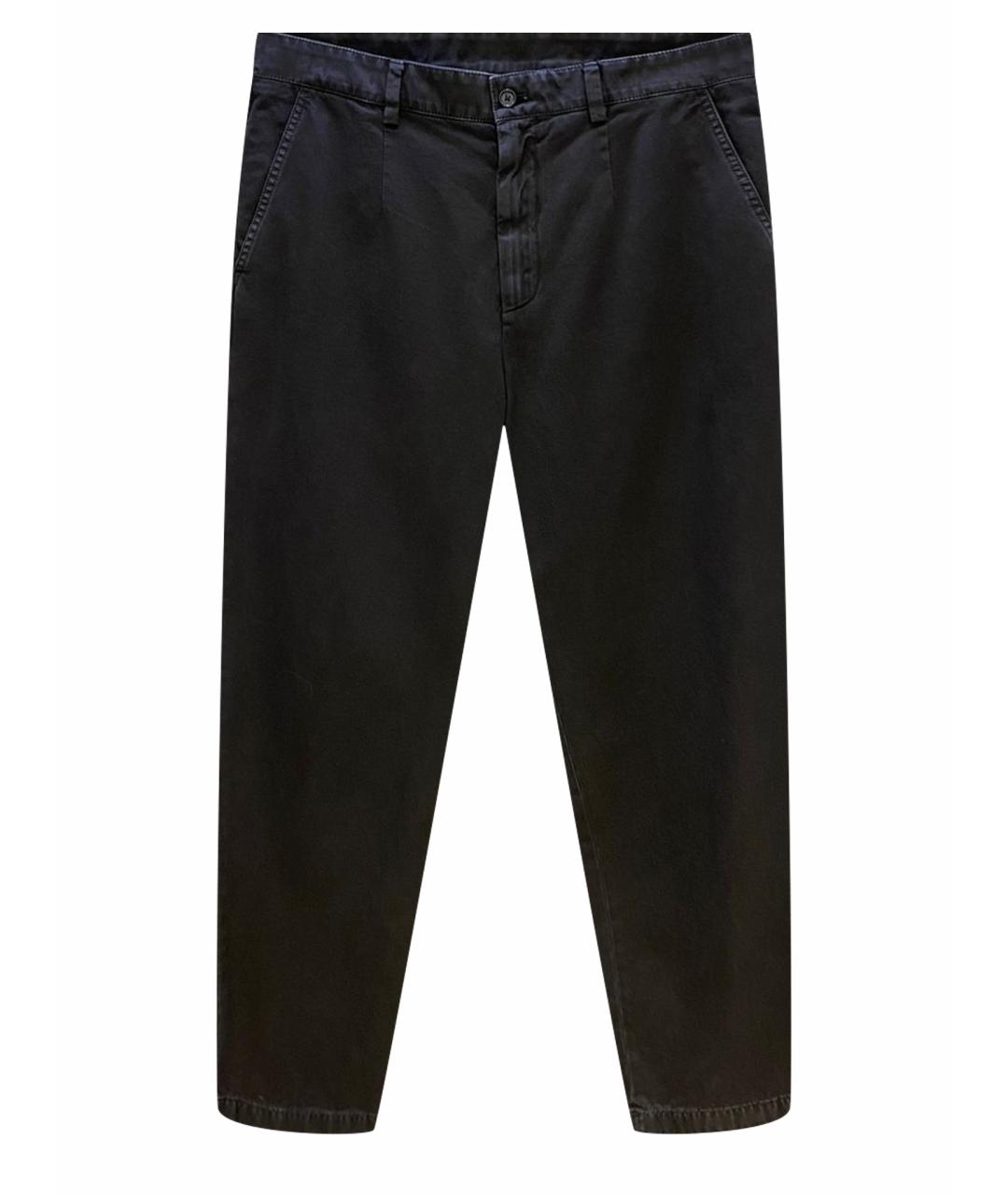 DOLCE&GABBANA Серые хлопковые прямые джинсы, фото 1