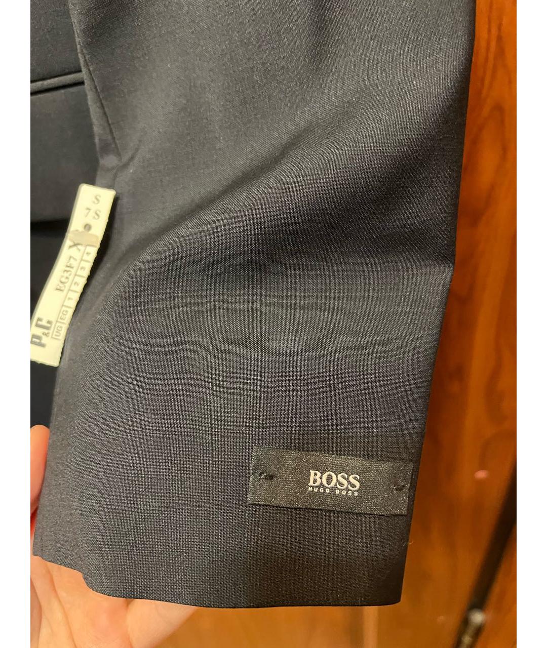 HUGO BOSS Черный классический костюм, фото 6