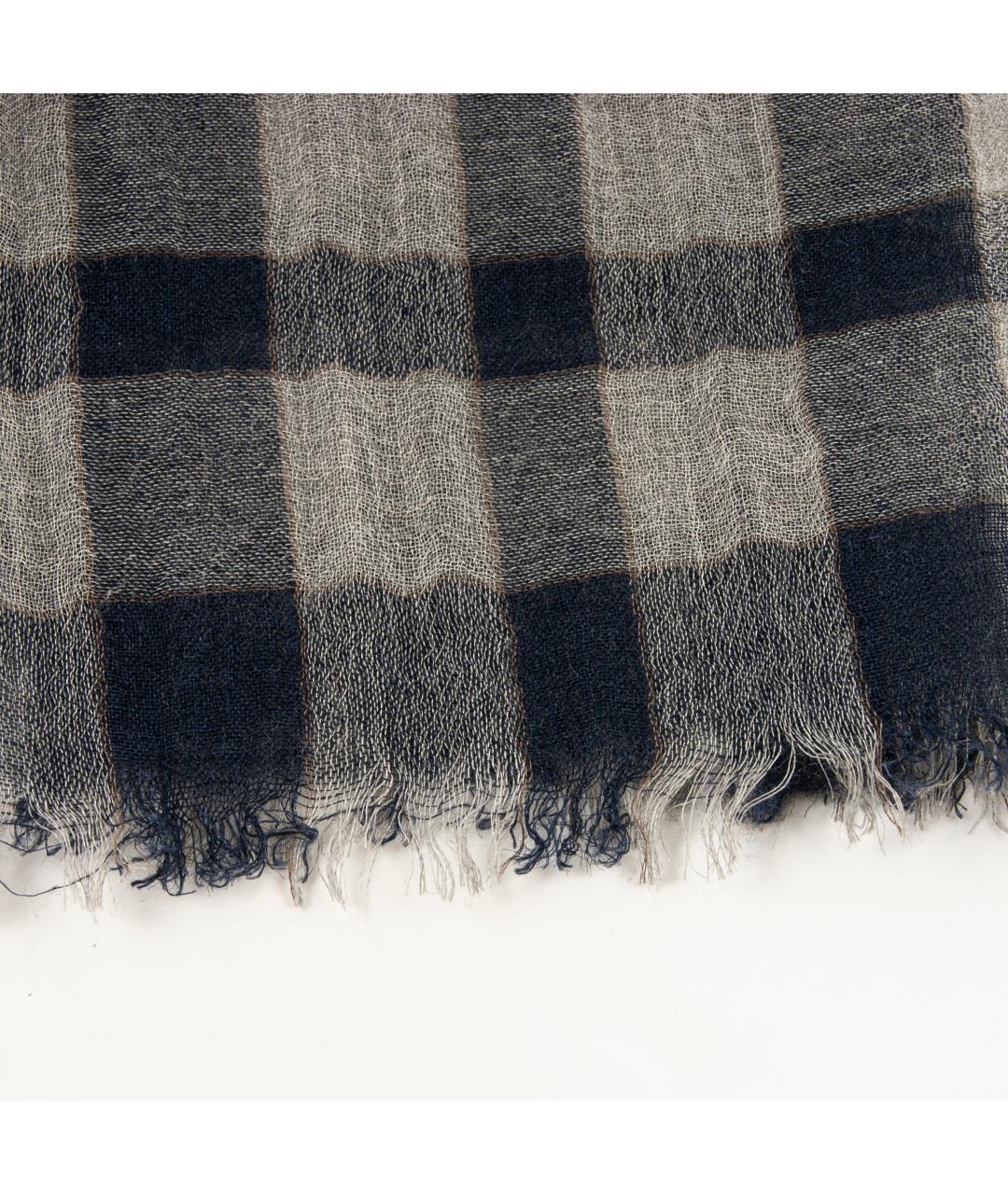 BRUNELLO CUCINELLI Мульти льняной шарф, фото 2