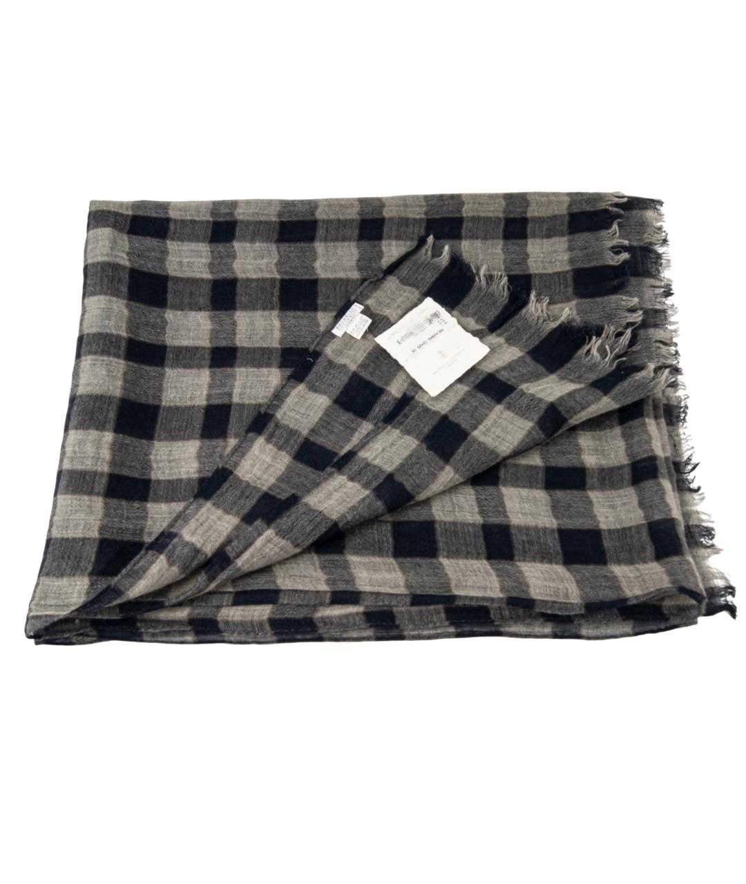 BRUNELLO CUCINELLI Мульти льняной шарф, фото 3