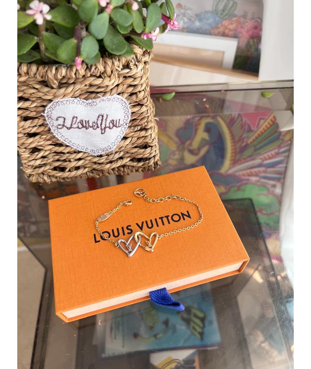 LOUIS VUITTON Золотой браслет, фото 4