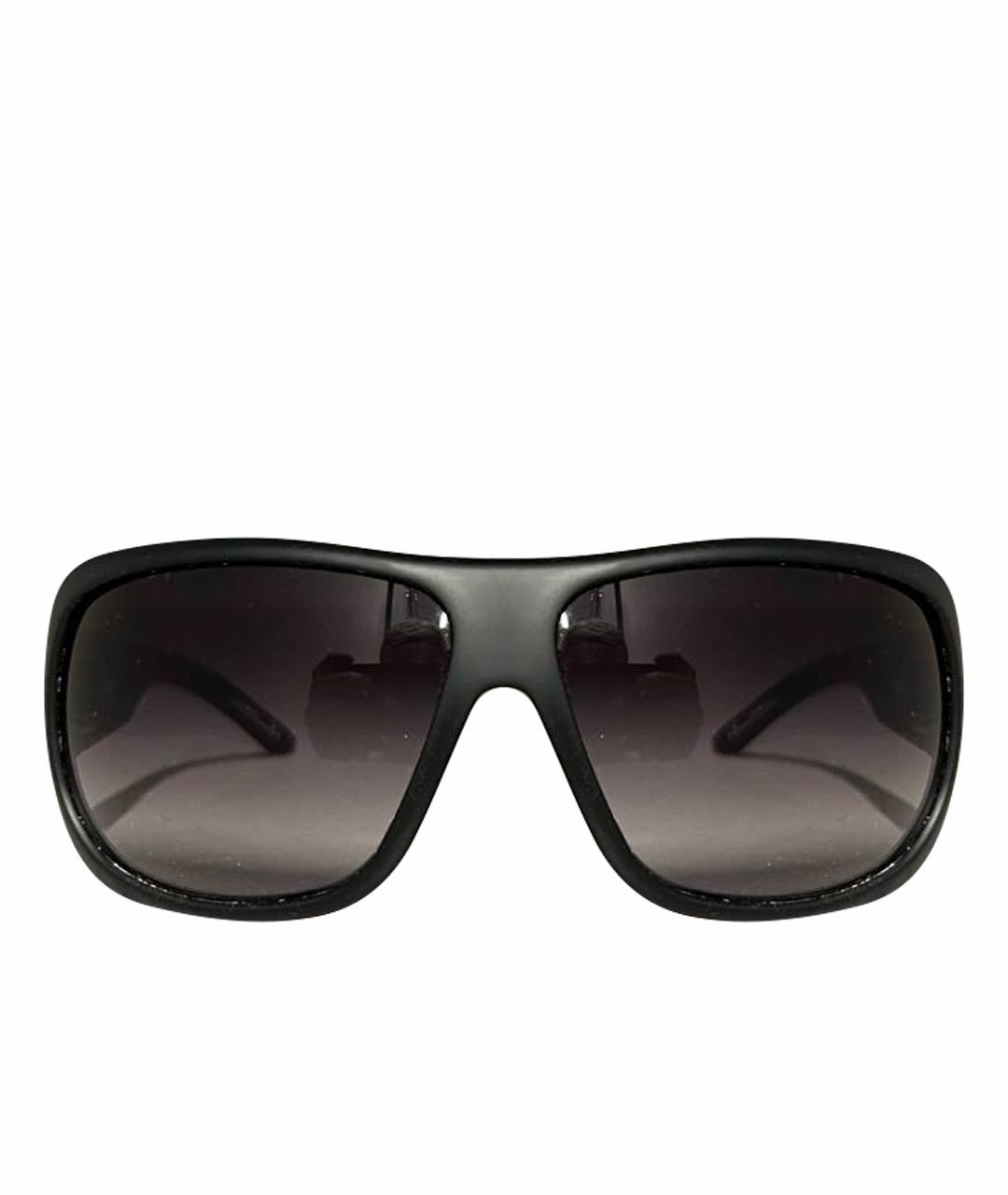 GUCCI Черные пластиковые солнцезащитные очки, фото 1