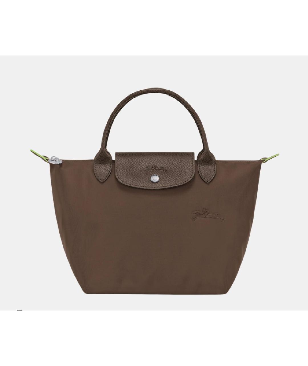 LONGCHAMP Коричневая сумка тоут, фото 5