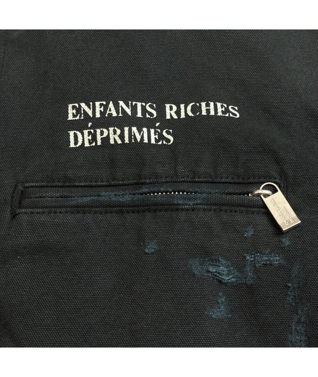 Enfants Riches Déprimés Черная хлопковая куртка, фото 4