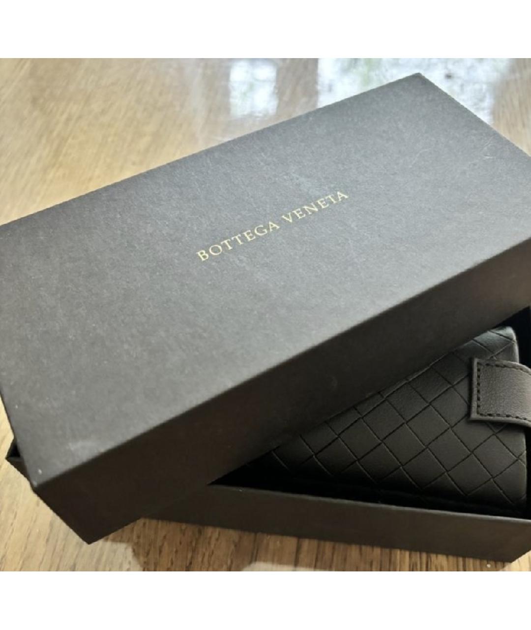 BOTTEGA VENETA Черные пластиковые солнцезащитные очки, фото 2