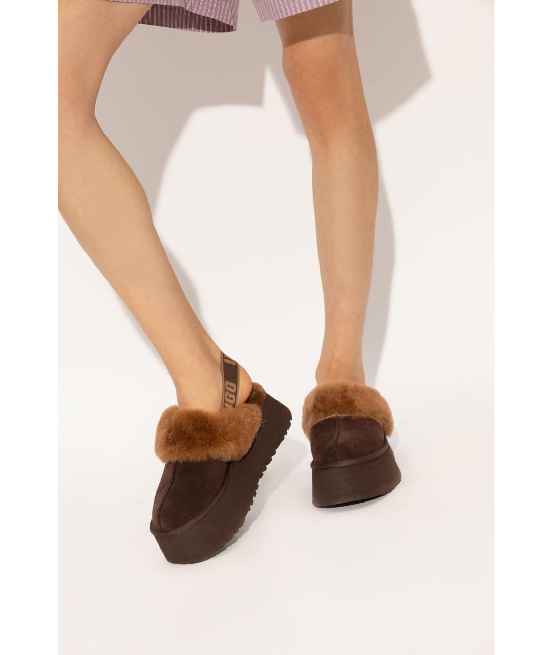 UGG AUSTRALIA Коричневые сандалии, фото 2