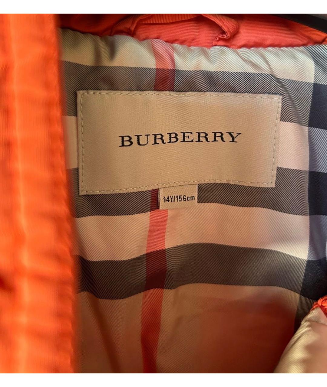 BURBERRY Красный жакет / жилет, фото 3