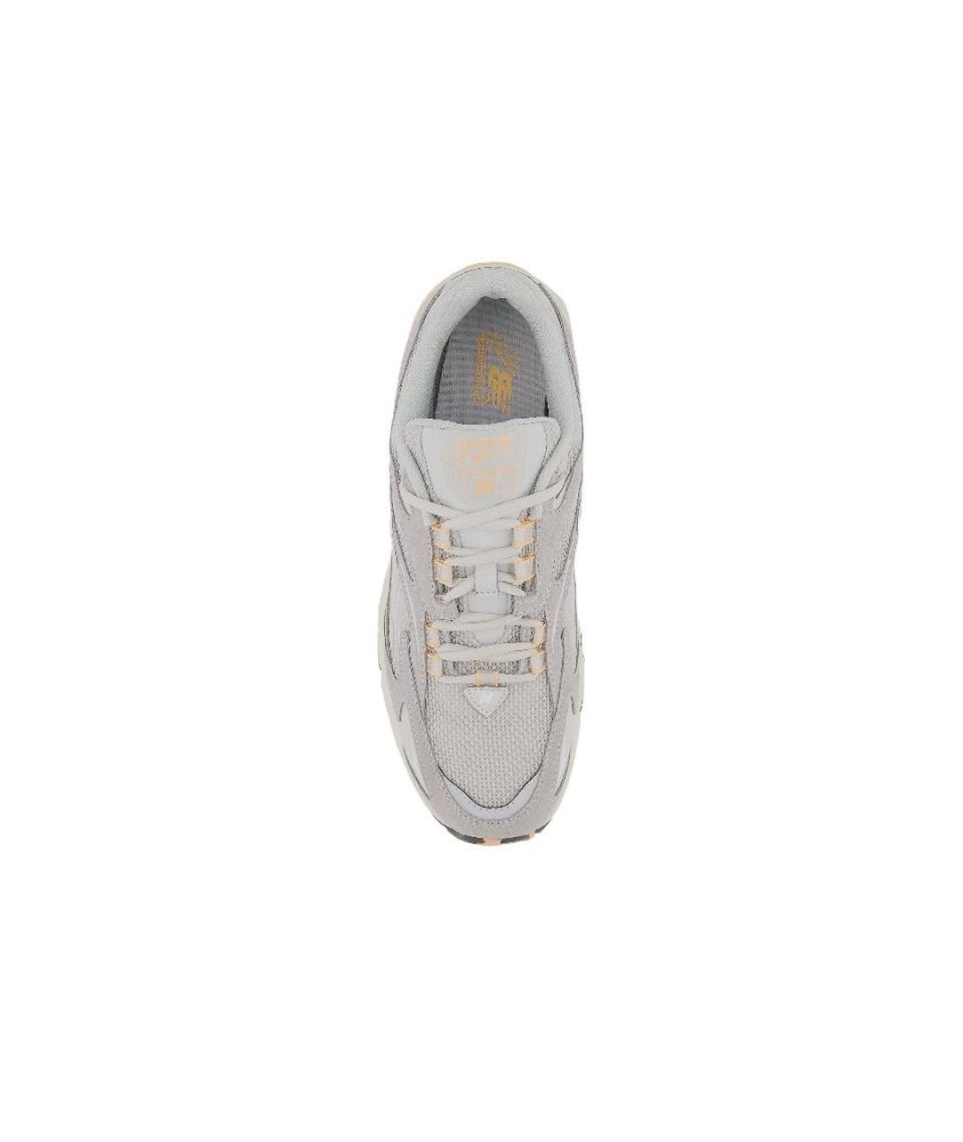 NEW BALANCE Серые замшевые кроссовки, фото 4
