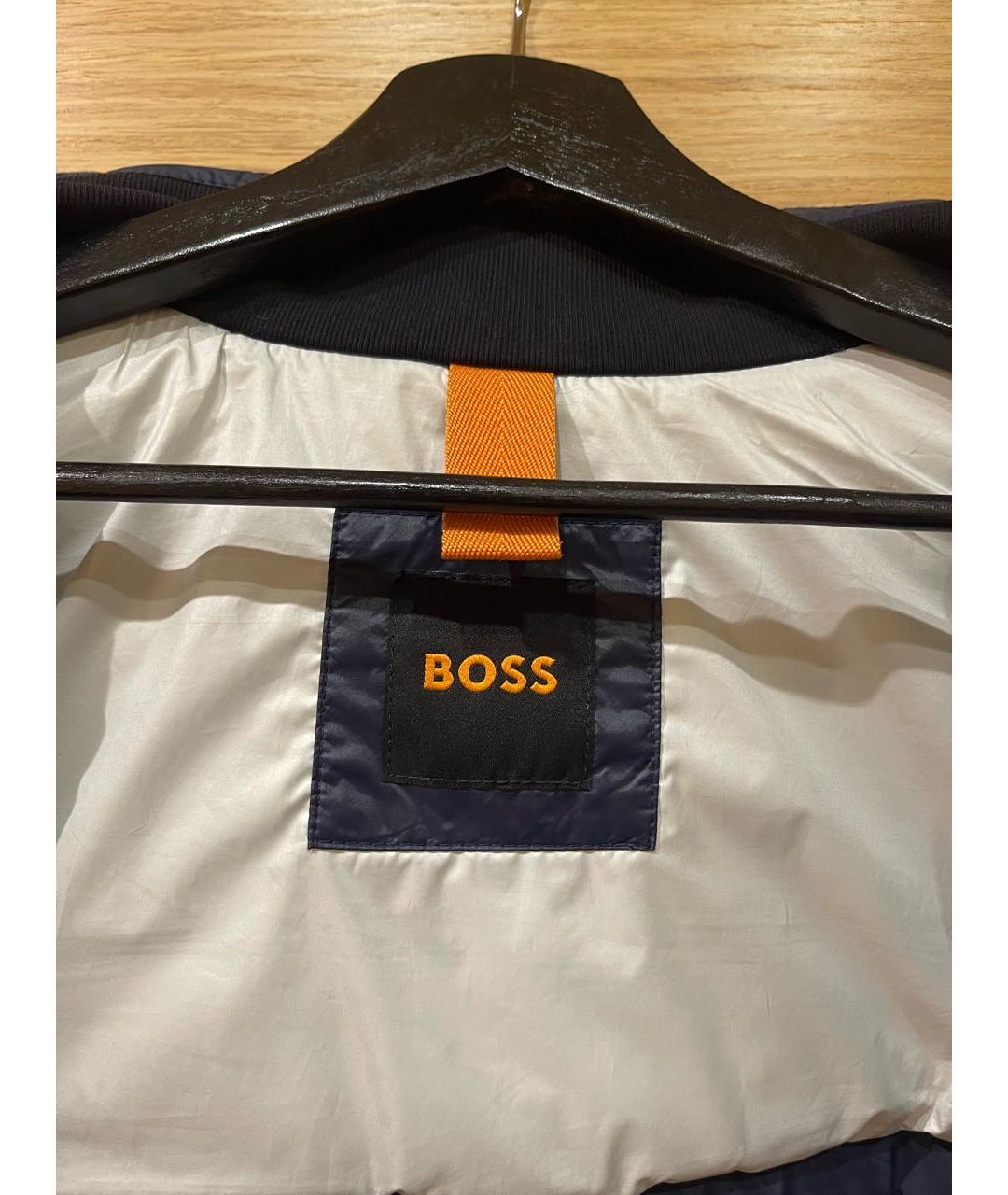 HUGO BOSS Темно-синий пуховик, фото 3