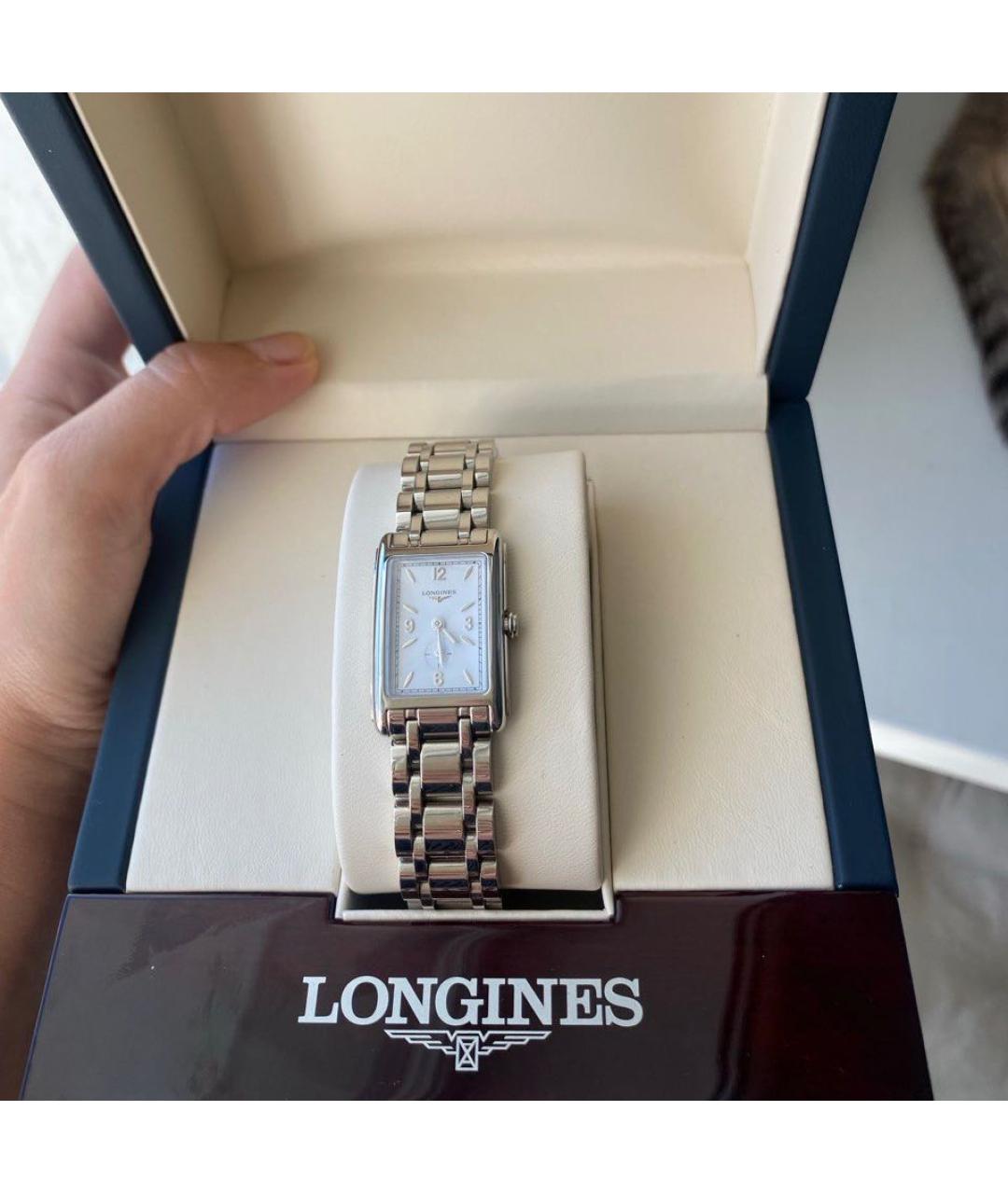 LONGINES Серебряные часы, фото 4