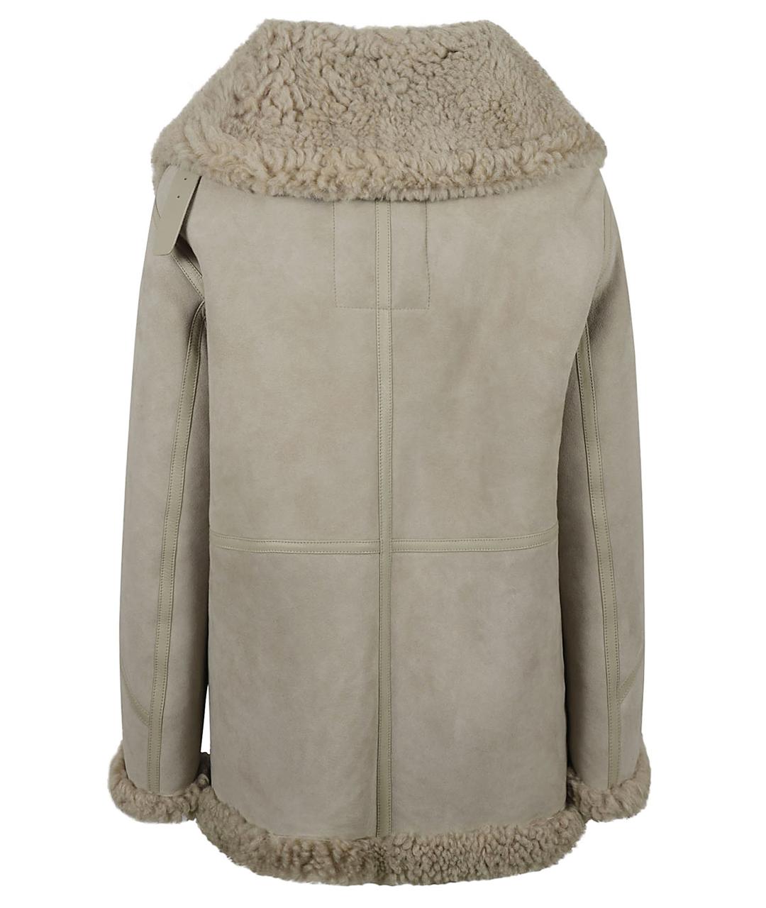 BURBERRY Бежевая замшевая куртка, фото 2