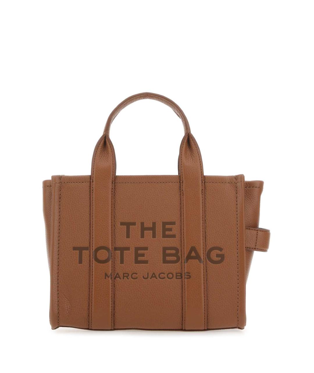 MARC JACOBS Коричневая кожаная сумка тоут, фото 1