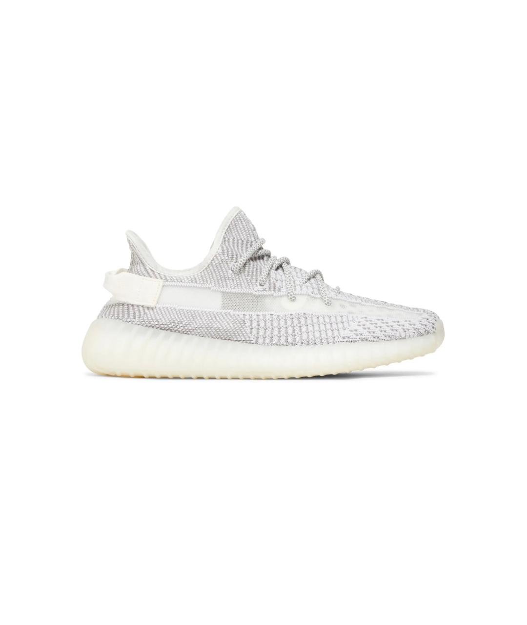 ADIDAS YEEZY Белые текстильные кроссовки, фото 1