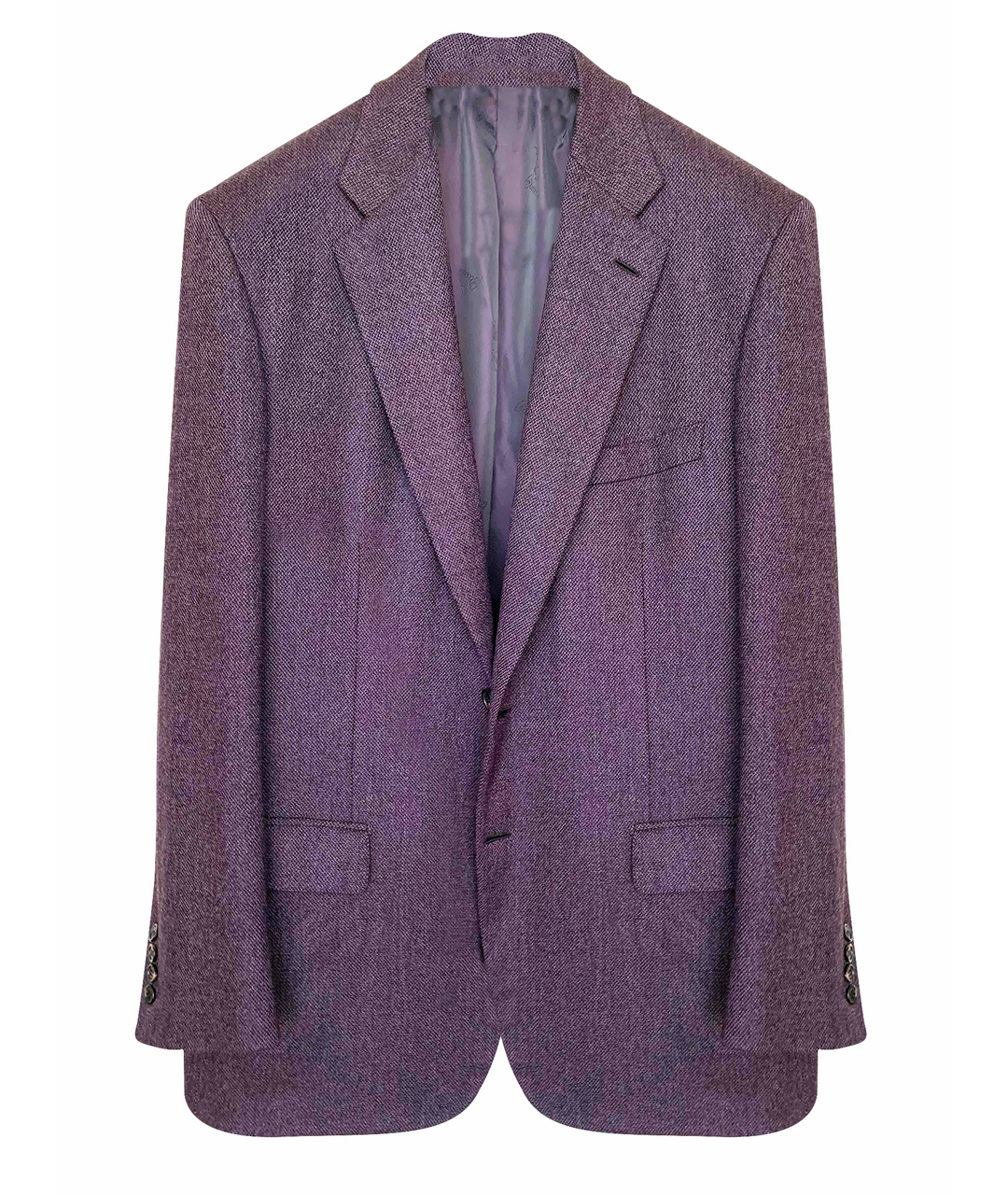 BRIONI Фиолетовый шерстяной пиджак, фото 1