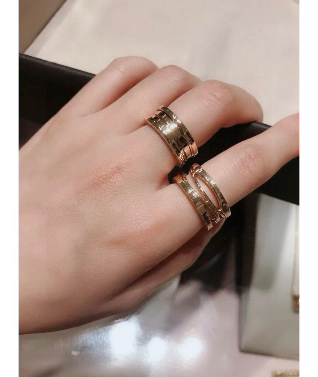 BVLGARI Розовое кольцо из розового золота, фото 4