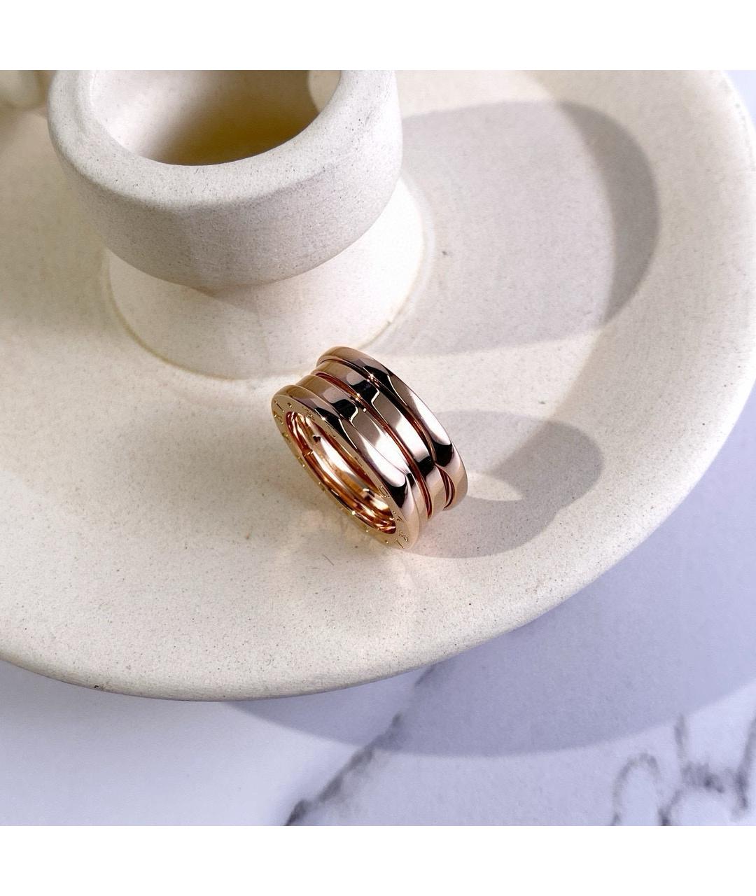 BVLGARI Розовое кольцо из розового золота, фото 2