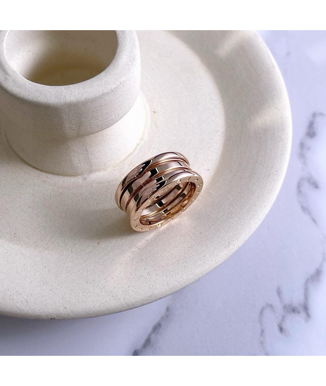 BVLGARI Розовое кольцо из розового золота, фото 5