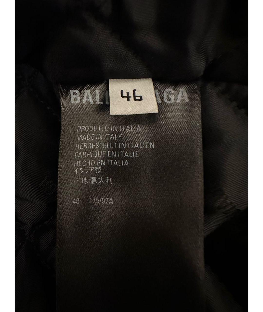 BALENCIAGA Черная шуба, фото 7