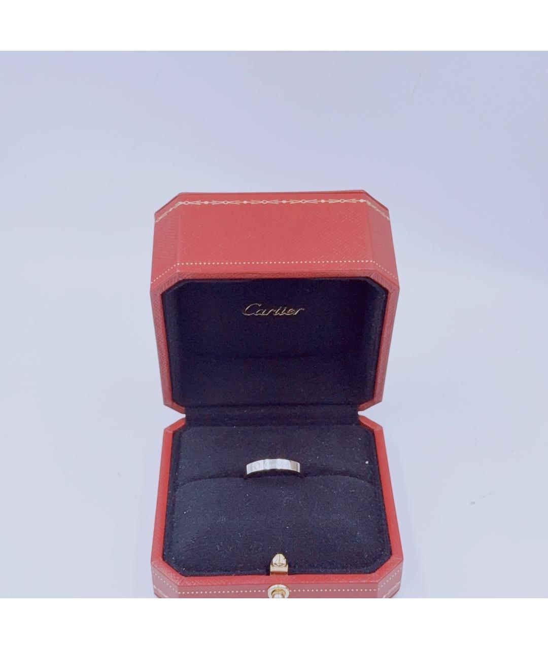 CARTIER Серебряное кольцо из белого золота, фото 4