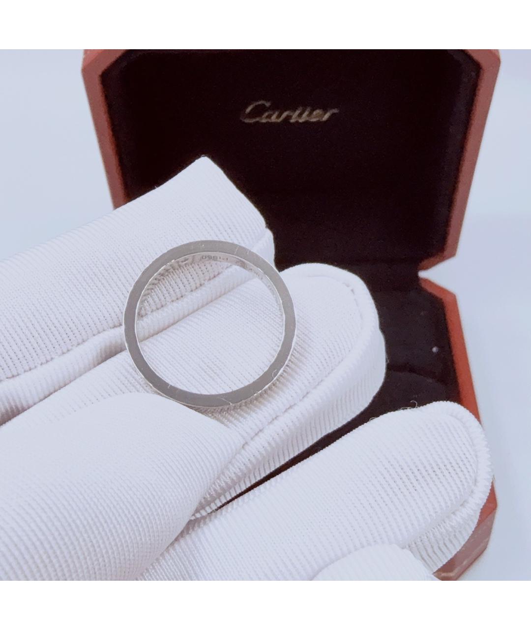 CARTIER Серебряное кольцо из белого золота, фото 5