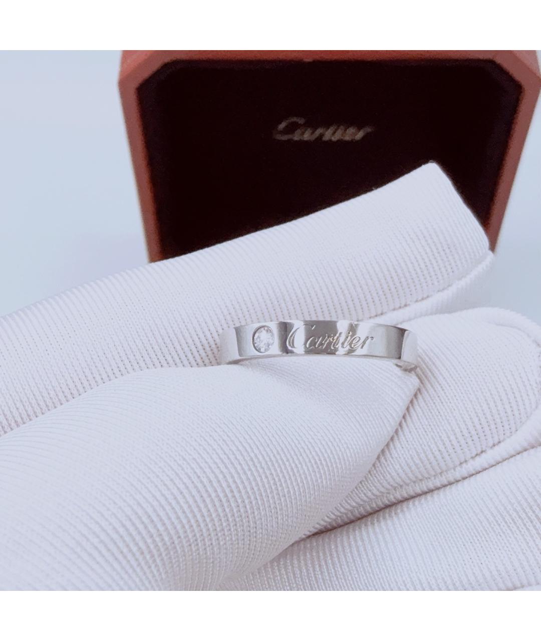 CARTIER Серебряное кольцо из белого золота, фото 6