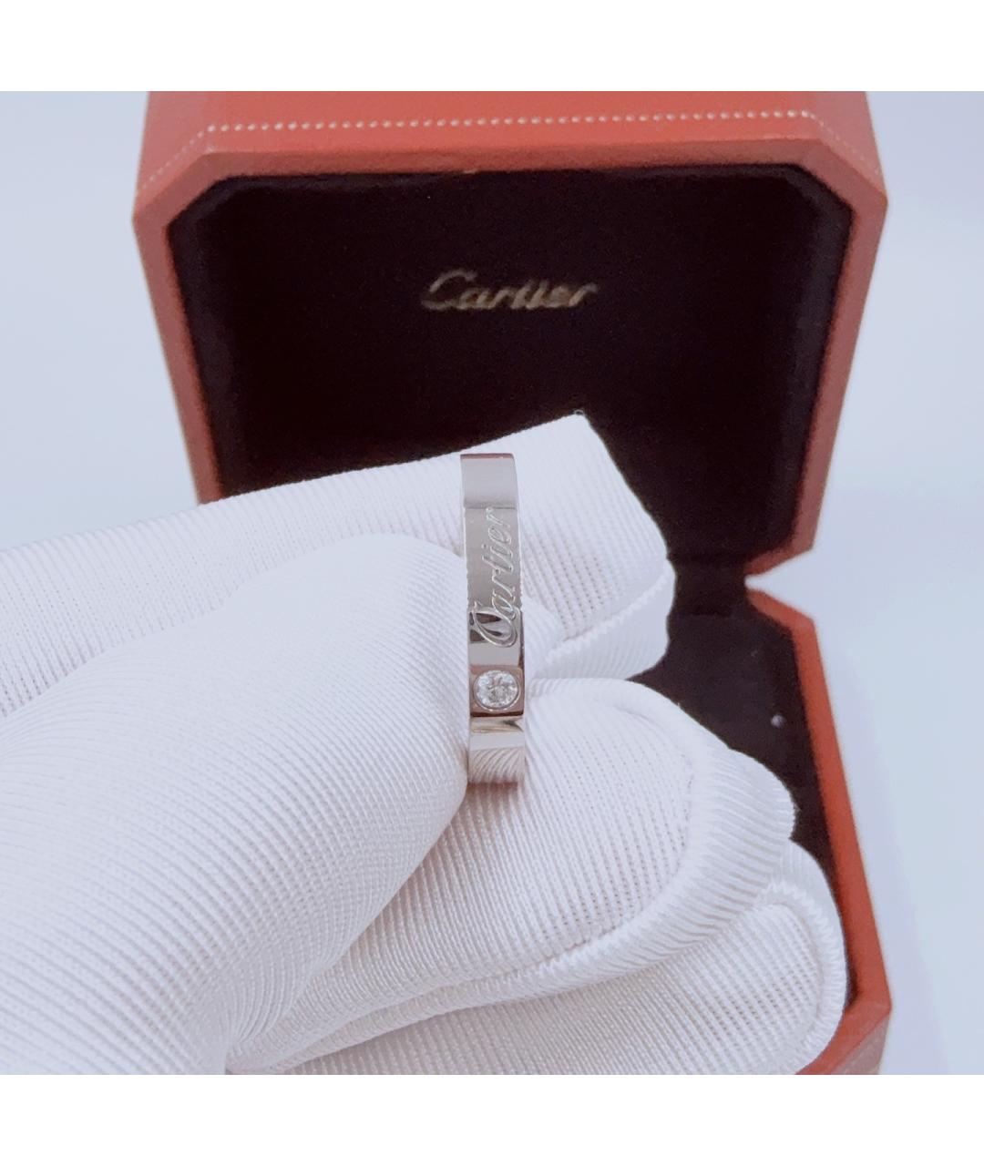CARTIER Серебряное кольцо из белого золота, фото 2