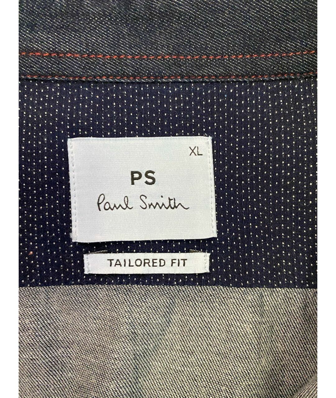 PAUL SMITH Темно-синяя кэжуал рубашка, фото 3