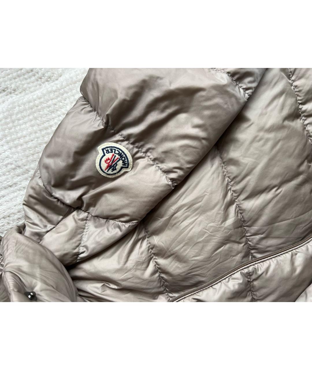 MONCLER Бежевая куртка, фото 6