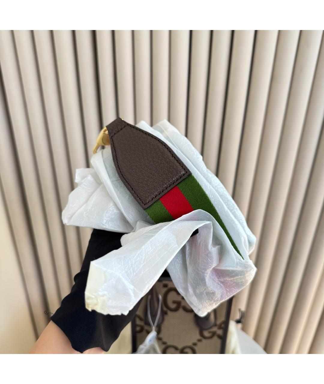 GUCCI Коричневая сумка тоут, фото 7