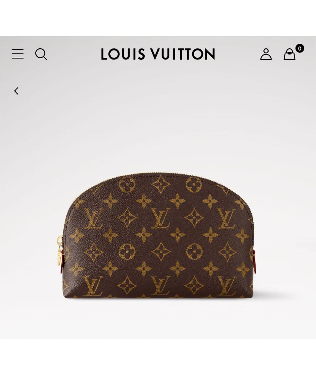 LOUIS VUITTON Косметичка, фото 6