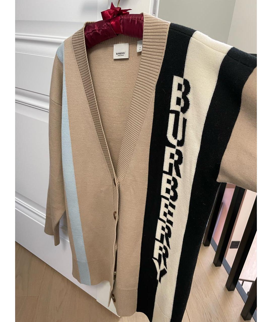 BURBERRY Шерстяной кардиган, фото 4