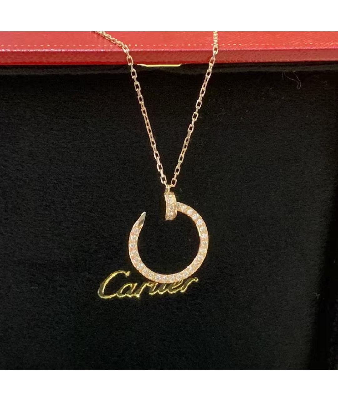 CARTIER Золотое колье из розового золота, фото 5