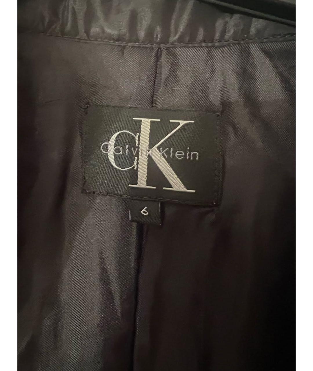 CALVIN KLEIN Черная куртка, фото 4